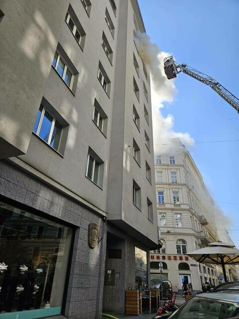 Ein Brand in der Wiener City löste einen größeren Einsatz aus. (Symbolbild) | Foto: Stadt Wien/Feuerwehr