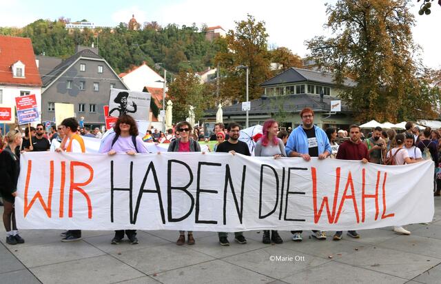 Weltweiter Klimastreik, Klimademo, Graz