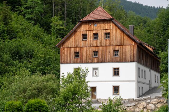 Ehemaliges Forstarbeiter- und Personalwohnhaus in Landl | Foto: Lebensressort/Paller