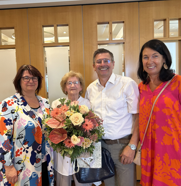 Frau Erna Jardschin feierte ihren 90. Geburtstag. | Foto: Gemeinde