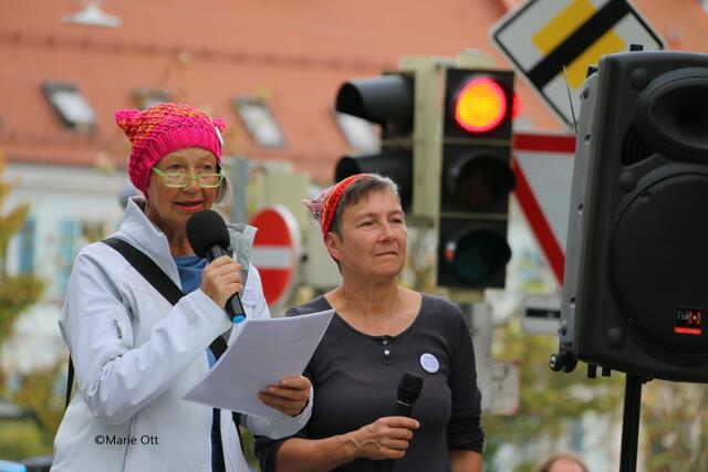 OMAS FOR FUTURE, Klimademo Graz