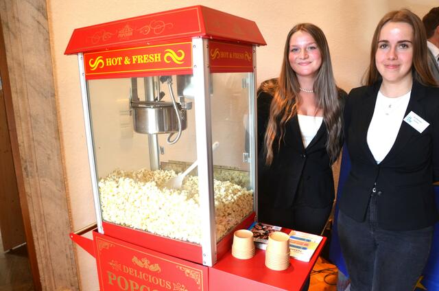 HLW-Popkorn von Paula Webhofer und Leonie Aschbacher