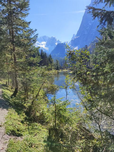 die Gosaulacke ist ein Karstsee der im Sommer auch austrocknen kann... | Foto: I.Wozonig