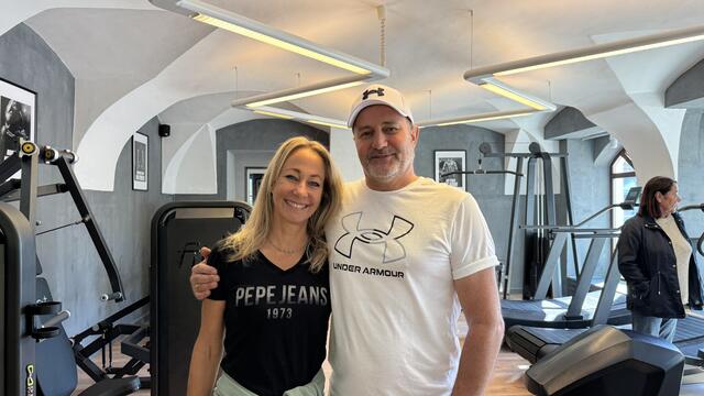 Martina und Oliver Summer sind die Eigentümer und Betreuer des Fitnessstudios. | Foto: Bettina Korotvicka