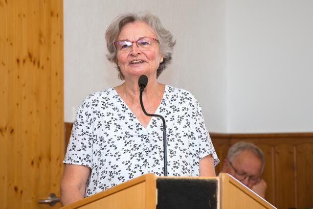 Maria Pammer ist überzeugt, dass viel Gutes mit menschlicher Anstrengung allein nicht möglich gewesen wäre. | Foto: Alfred Hofer
