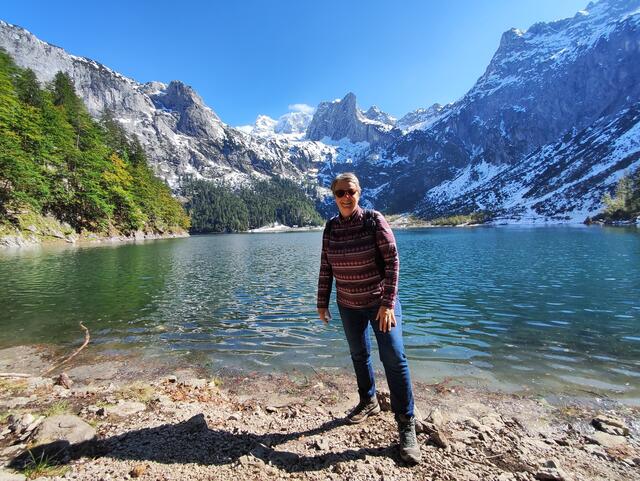 ein Foto am Wasser muss noch sein... | Foto: H.Mayer