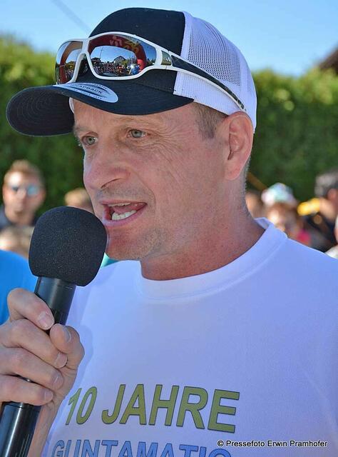 Souveräner Eventsprecher: Gottfried Kerschbaummayr