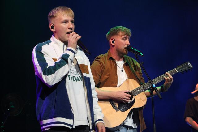 Nico und Laurin Greiter sind als "Brofaction" mit neuem Album derzeit durch die Lande unterwegs. | Foto: MeinBezirk/Hofmüller