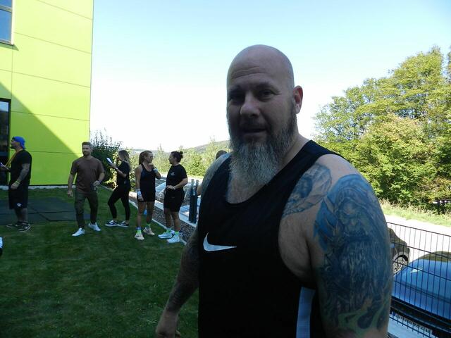 Andi Pomberger besucht regelmäßig den Fitness-Tempel, um fit zu bleiben | Foto: Heribert Punz