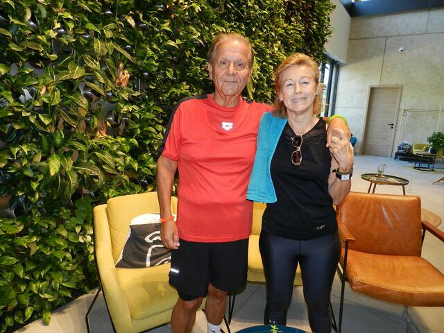 Giovanni und Susanna Cantonati sporteln gerne gemeinsam. | Foto: Heribert Punz