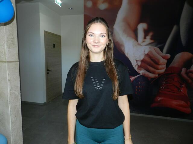 Mari Klammer gefällt die Arbeit hier | Foto: Heribert Punz