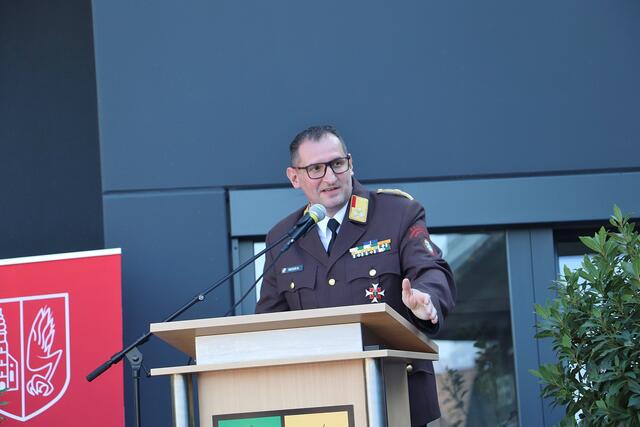 Bereichsfeuerwehrkommandant Gernot Rieger | Foto: Edith Ertl