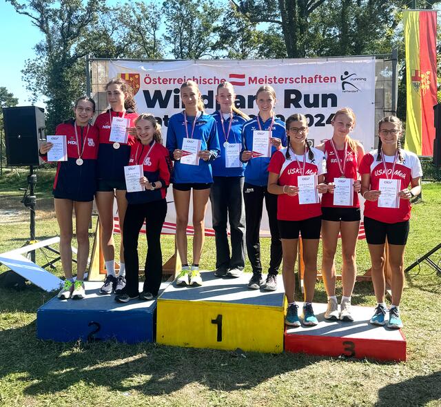 Platz 1: Elena Schindlauer, Wilma Humer und  Hannah Kirchweger 
