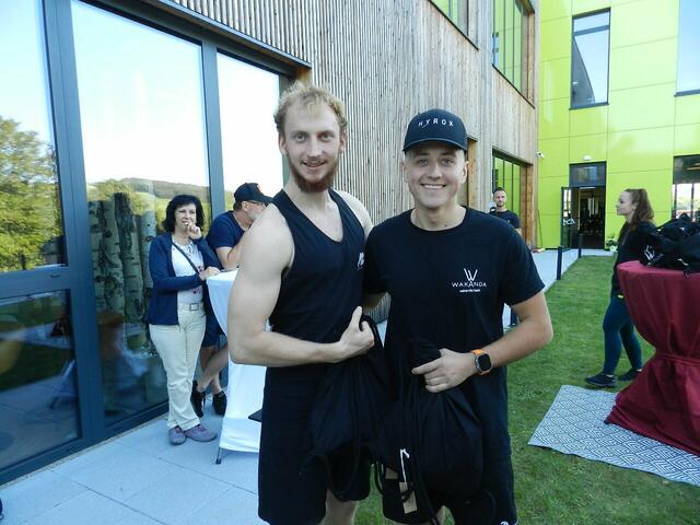 Michael Dengler und Max Sterrer im Wakanda Health | Foto: Heribert Punz