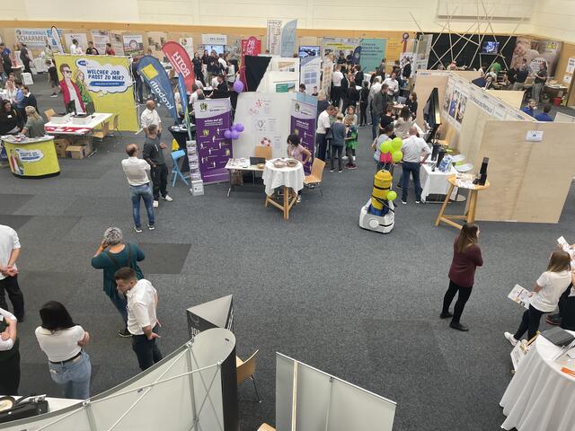 Die Messe für Bildung und Beruf – wie hier in der Arena Feldbach – ist immer bestens besucht und feiert heuer zehnjähriges Jubiläum. | Foto: MeinBezirk