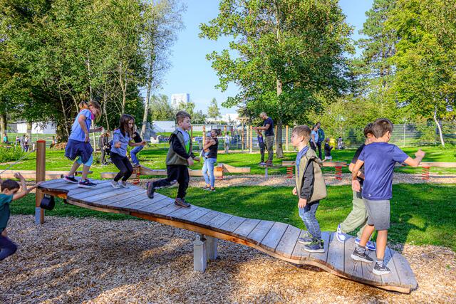 Durch die Bewegungsoffensive des Landes Oberösterreich konnte die neue Motorikarena in Wels kofinanziert werden und soll nun Jung und Alt viele Trainingsmöglichkeiten bieten. | Foto: Stadt Wels