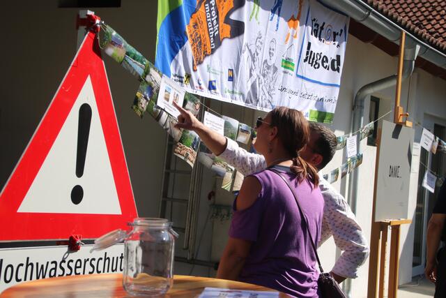 Fotostrecke zum Hochwasser.
