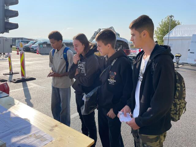 Paul, Max, Nikita und Edin. | Foto: PTS Stockerau