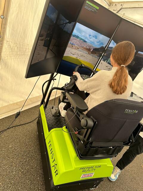 Lucy M. ganz konzentriert. | Foto: PTS Stockerau