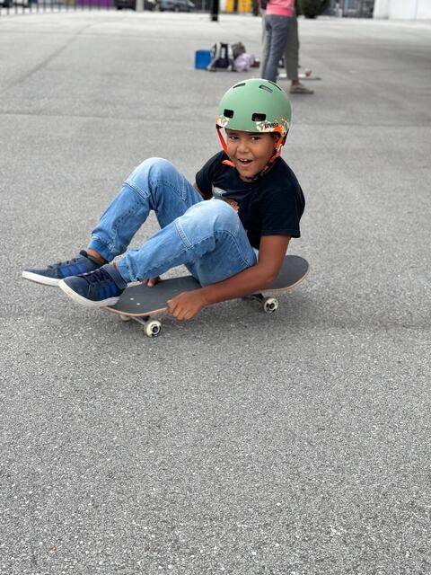 Am Messepark wurde geskatet was das Zeug hält! | Foto: ISD