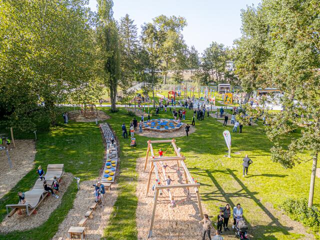 Durch die Bewegungsoffensive des Landes Oberösterreich konnte die neue Motorikarena in Wels kofinanziert werden und soll nun Jung und Alt viele Trainingsmöglichkeiten bieten. | Foto: Stadt Wels