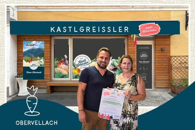 v.l. Inhaber Thomas Glanzer und Kerstin Keuschnig | Foto: KastlGreissler Overvellach