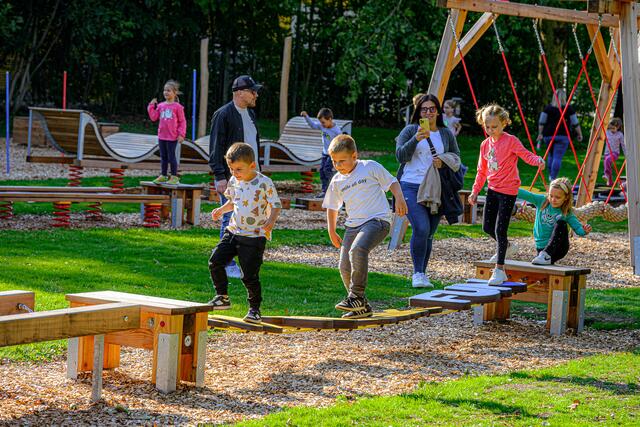Durch die Bewegungsoffensive des Landes Oberösterreich konnte die neue Motorikarena in Wels kofinanziert werden und soll nun Jung und Alt viele Trainingsmöglichkeiten bieten. | Foto: Stadt Wels