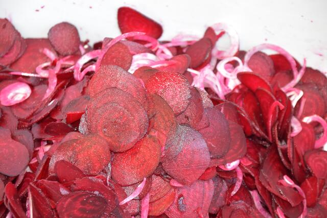 Rohnensalat frisch vom Feld: Die Roten Rüben vom Rietzerhof überzeugen durch knackige Frische und nachhaltige Produktion. | Foto: MeinBezirk