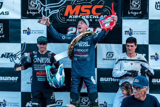 Der 30-jährige Michael Kratzer holte den Staatsmeistertitel in den Bezirk Weiz | Foto: crossnews.at