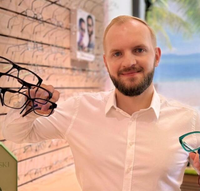 Raphael Titz ist Optiker aus Leidenschaft. | Foto: Optik Titz