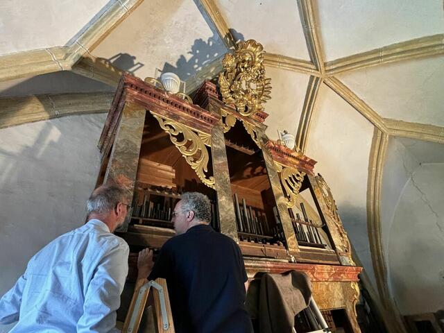 In der Dreifaltigkeitskirche in Trofaiach befindet sich die älteste Orgel der Steiermark – und die zweitälteste österreichweit. Am "Tag des Denkmals" kann man mehr über sie erfahren. | Foto: Laura Jung