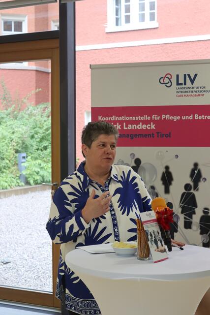 Manuela Juen, die "Koordinatorin der ersten Stunde."  | Foto: Elisabeth Zangerl