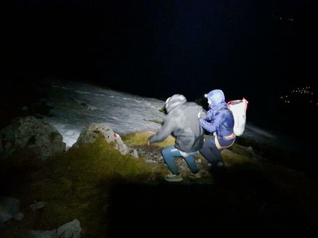 Die Bergrettung musste ausrücken, drei Männer waren auf dem Donnerkogel unterwegs.  | Foto: Bergrettung Annaberg