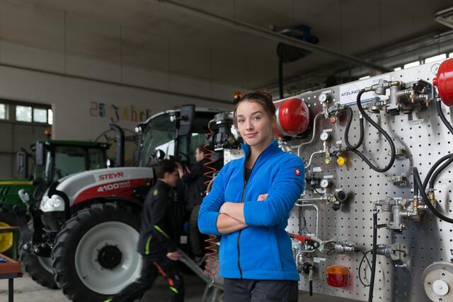 Neben den landwirtschaftlichen Kernfächern Pflanzenbau, Nutztierhaltung, Landtechnik und Betriebswirtschaft können Schüler:innen ab dem 3. Jahrgang auch eigene Schwerpunkte setzen. | Foto: Hlbla St. Florian