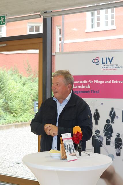 Der frühere Gesundheitslandesrat Bernhard Tilg.  | Foto: Elisabeth Zangerl