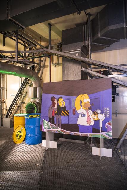 Natürlich darf Sicherheitsinspektor Homer Simpson nicht fehlen. | Foto: EVN/Daniela Matejschek