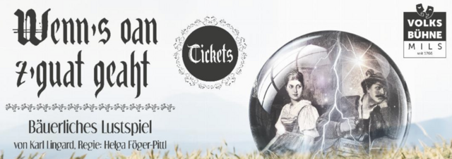 Die Bauersleute Stefan und Creszenz im ständigen Streit um die Zukunft ihrer Tochter Liesl – eine Szene aus dem humorvollen Lustspiel „Wenn's oan z'guat geaht!"
 | Foto: Volksbühne Mils