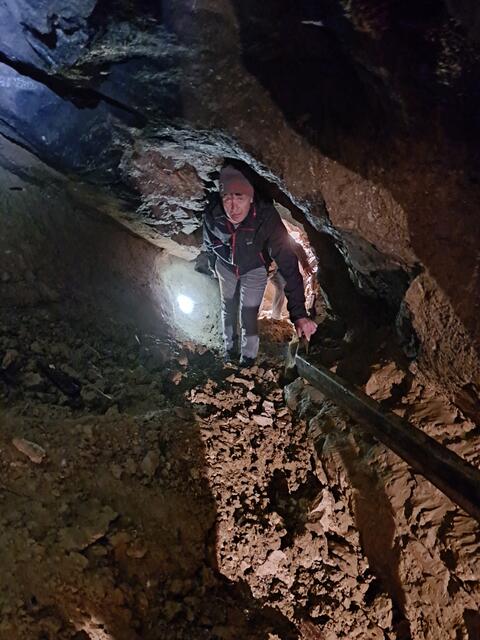 Bis ins Frühjahr 2025 ist jetzt "NIX" los in der Höhle. | Foto: Arthur Vorderbrunner