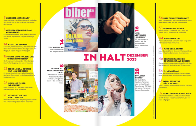 Im Dezember vergangenen Jahres druckte das Wiener Magazin "Biber" seine letzte Ausgabe. 16 Jahre lang hat die Zeitschrift zehnmal pro Jahr rund 80.000 Ausgaben gedruckt und kostenfrei verteilt.  | Foto: Screenshot dasbiber.at