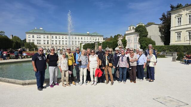 Die Ebenseer Pensionisten erkundeten Salzburg. | Foto: Ebenseer PV