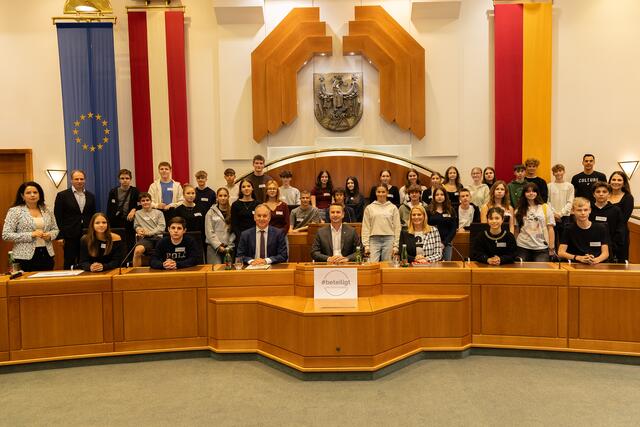 Das neue Jugendprojekt des burgenländischen Landtages motiviert Jugendliche unter #beteiligt, sich einem politischen, demokratischen Diskurs zu stellen. | Foto: Landesmedienservice, Gmasz