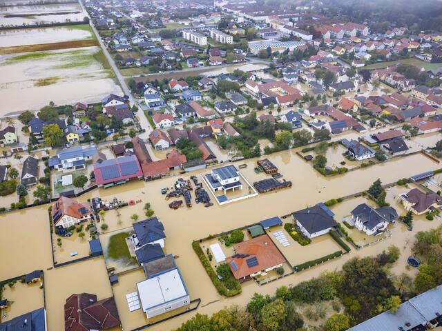 Die Niederösterreichische Versicherung hat bereits über 10 Millionen Euro an Geschädigte ausgezahlt.  | Foto: Marktgemeinde Zwentendorf