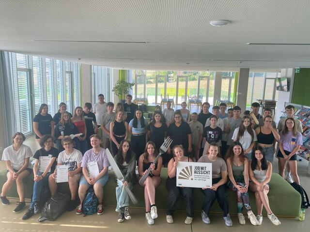 Im Rahmen der Welcome Days erhalten Lehrlinge die Möglichkeit, ihren zukünftigen Schulort vorab kennenzulernen. | Foto: QUA