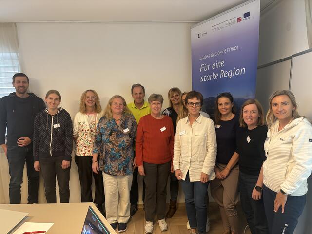 Alle TeilnehmerInnen des Workshops mit Referent Martin Hammerschmidt (links).  | Foto: RegionsManagement Osttirol