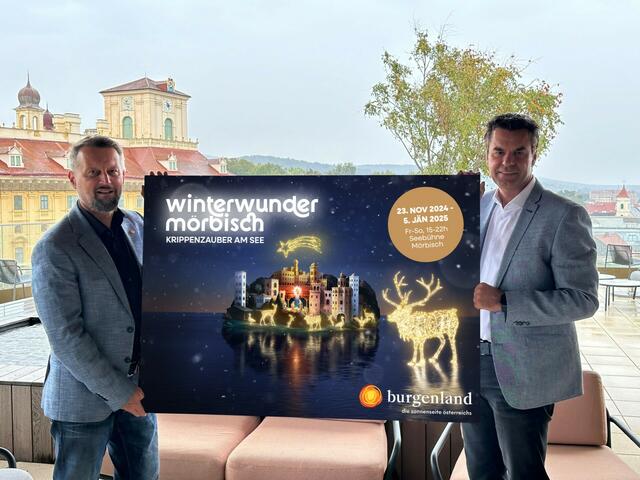 (v.l.) Burgenland Tourismus-CMO Kurt Kaiser und Burgenland Tourismus-Geschäftsführer Didi Tunkel  | Foto: Burgenland Tourismus