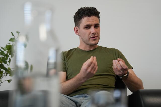 "Alle anderen haben die Klimaveränderung unterschätzt", meint Leo Hartinger (Grüne). | Foto: Stefan Schubert