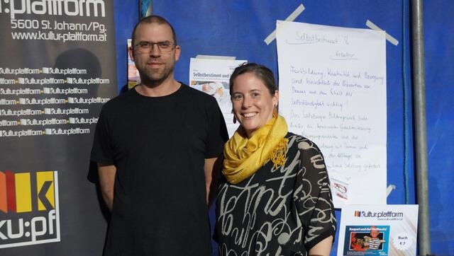 Auch die St. Johanner Kulturplattform war vertreten. | Foto: Johannes Brandner