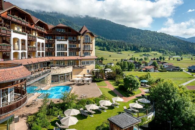 Das Hotel Post in Lermoos zählt zu den besten Wellnesshotels im Alpenraum. Laut einer Bewertung des Branchenportals www.wellness-hotel.info kommt das Hotel auf Platz 48.  | Foto: Hotel Post