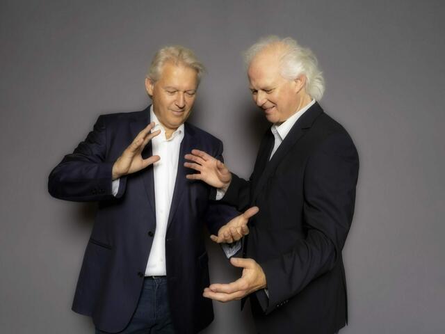 Johannes und Eduard Kutrowatz | Foto:  Reinhard Gombas