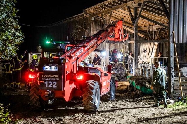 Die aufwendige Rettungsaktion dauerte etwas mehr als vier Stunden. | Foto: Daniel Scharinger